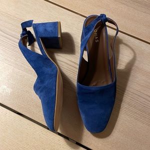 Alohas Charlotte Pumps in Blue, Gently Used Condition, Size 10 with Box!!